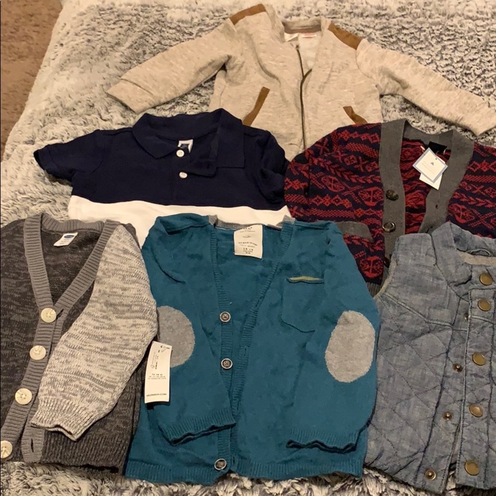 12-18 month Set of Designer Tops